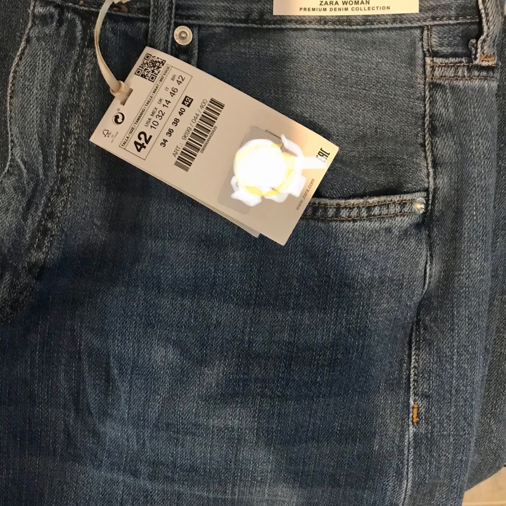 🎁Zara Flare high waisted Premium Jeans Malibu❤️ - Picture 4 of 6
